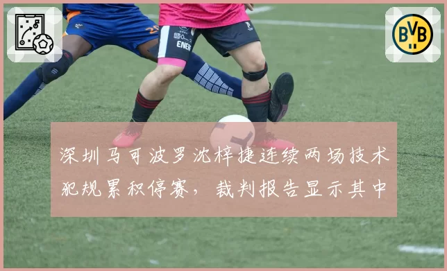 深圳马可波罗沈梓捷连续两场技术犯规累积停赛，裁判报告显示其中一次存在误判风险