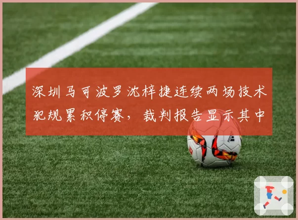 深圳马可波罗沈梓捷连续两场技术犯规累积停赛，裁判报告显示其中一次存在误判风险